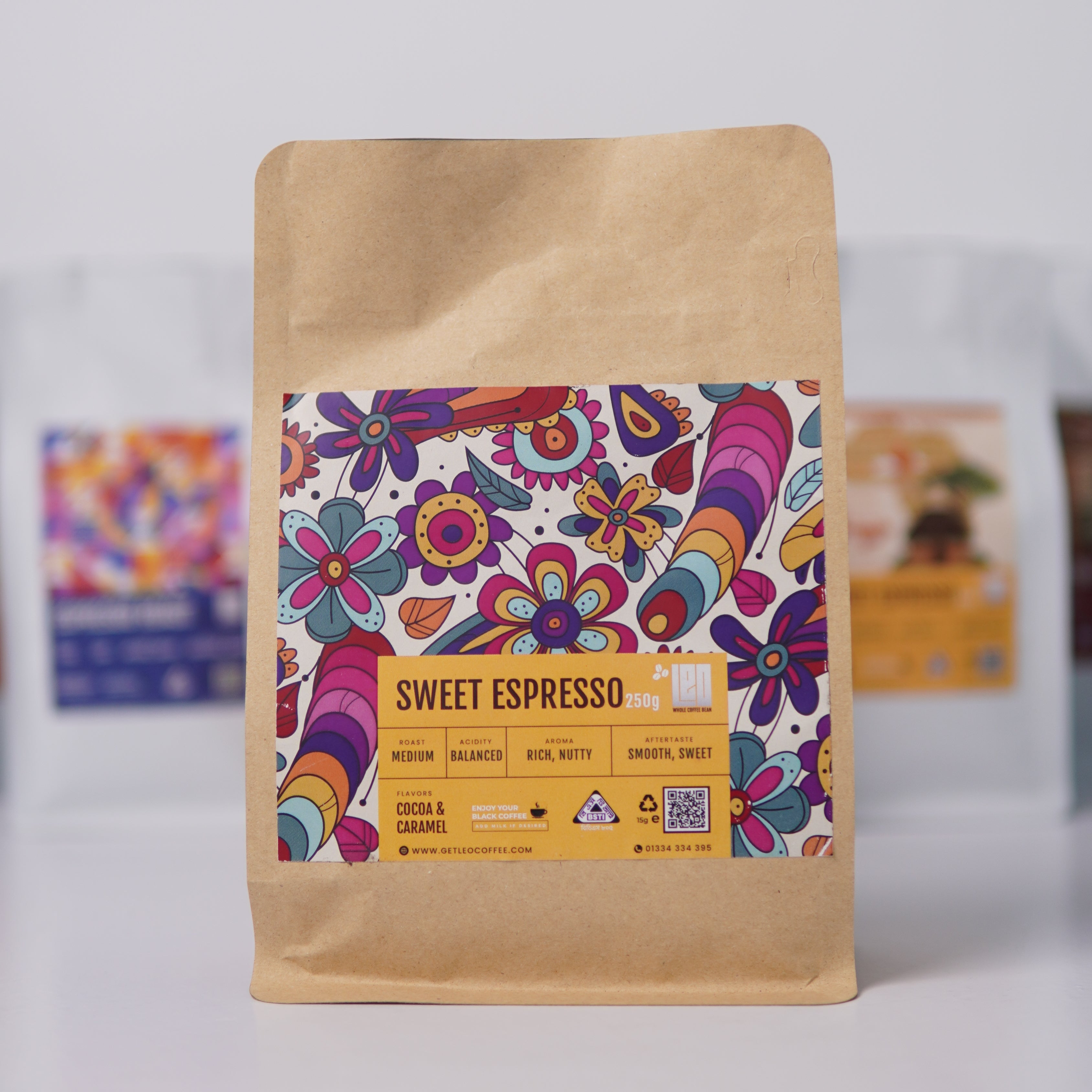 Sweet Espresso Ground Coffee (250g)