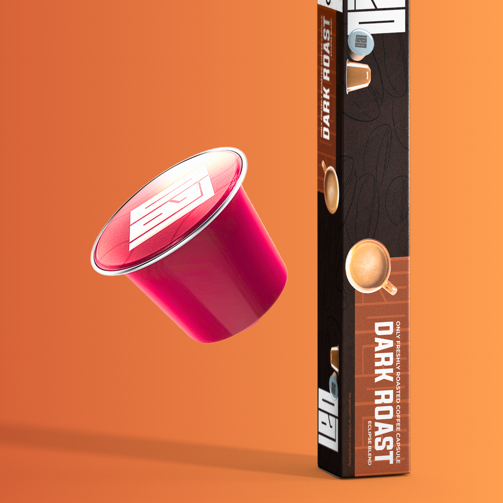 Dark Roast Coffee Capsule – LEO Coffee