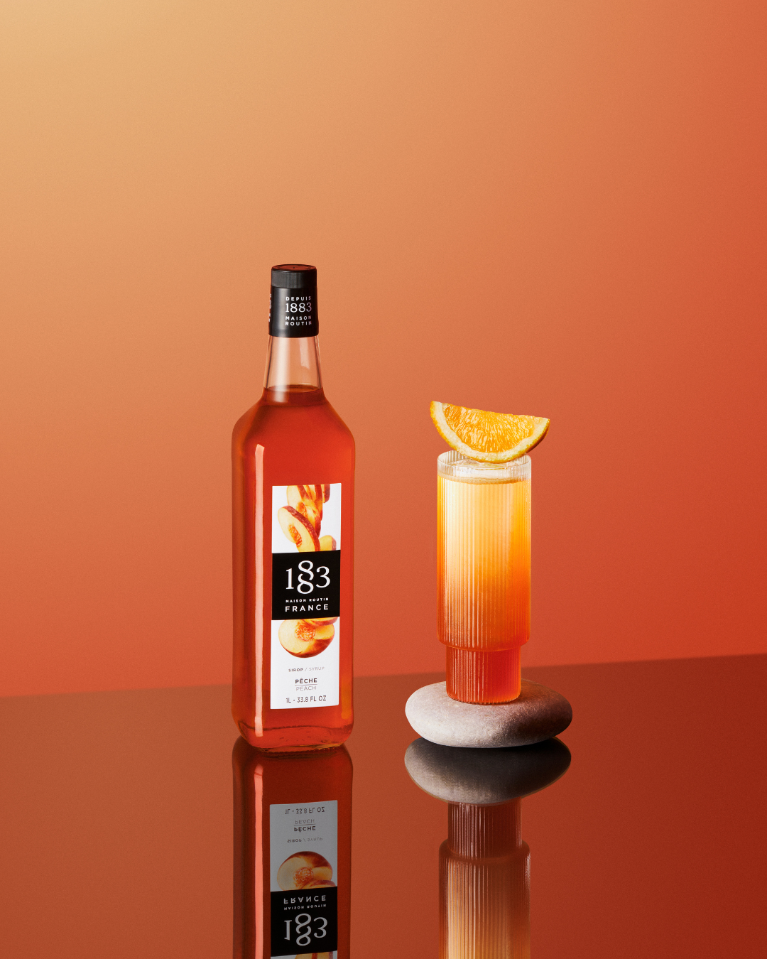 1883 Peach Syrup – LEO Coffee