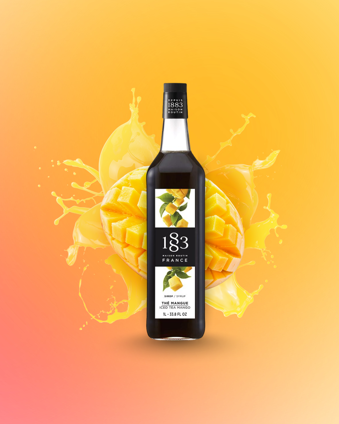 1883 Iced Tea Mango Syrup