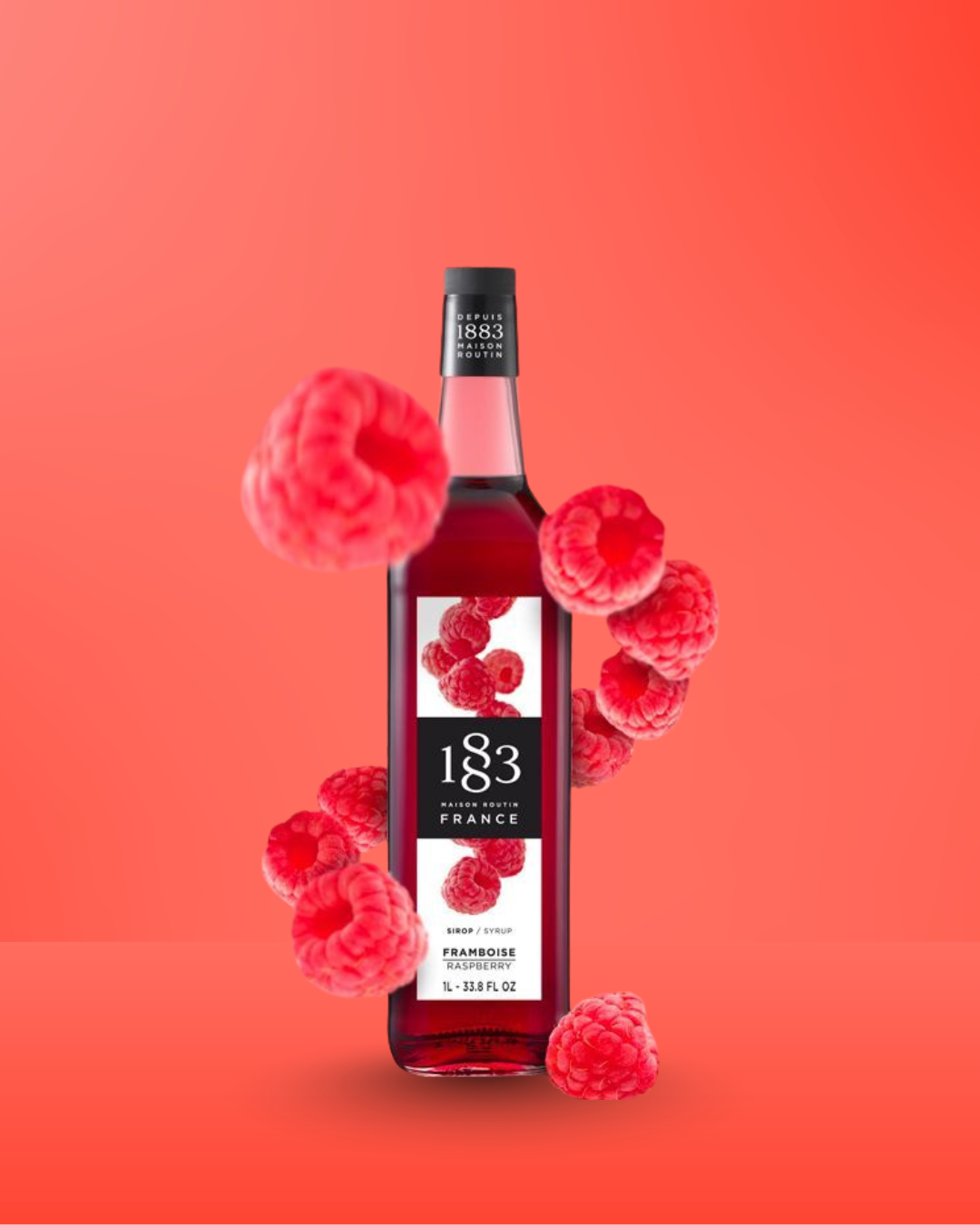 1883 Raspberry Syrup